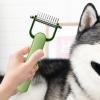 Dog Hair Brush for Shedding and Grooming view 3