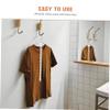 TOYANDONA 10-Piece White Plastic Hanger Connector Strips for Space-Saving Closet Organization view 3
