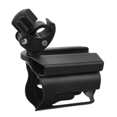 ABS Wheelchair Drink Holder for Bottles and Cups, Black