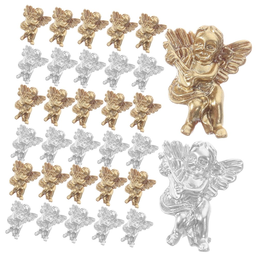 DIY Nail Charms, 80 Pieces, Resin Nail Decorations