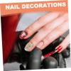 DIY Nail Charms, 80 Pieces, Resin Nail Decorations view 4