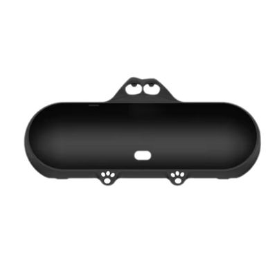 Reapyyt Silicone Protective Case with Stand, Cute Cartoon Design, Dustproof, for Beat Pill Speaker, Black