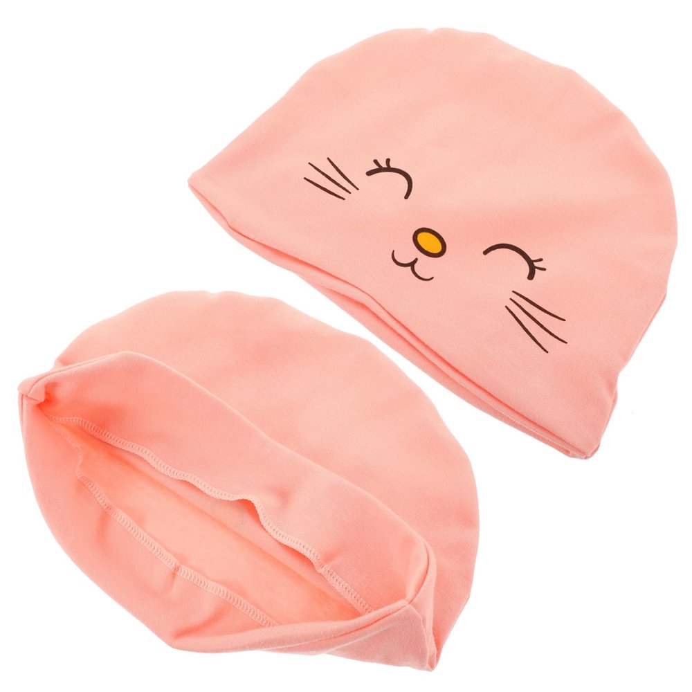 Gatuida 2-Piece Cotton Postpartum Caps, Blue, for Women