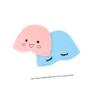 Gatuida 2-Piece Cotton Postpartum Caps, Blue, for Women view 2