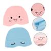 Gatuida 2-Piece Cotton Postpartum Caps, Blue, for Women view 4