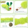 ZWWOGE Caterpillar Catnip Toys, Interactive Caterpillar and Carrot Cat Toy Set view 4