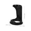 GANAZONO 2-Piece Plastic Shaving Brush Holder Set, Black view 2