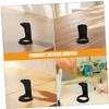 GANAZONO 2-Piece Plastic Shaving Brush Holder Set, Black view 3