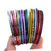 DEARMAMY 90-Roll Nail Striping Tape Dispenser, Multicolor Nail Art Tape for Women and Girls view 3