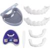 2 Pairs of Cosmetic Snap-On Veneers for Upper and Lower Teeth view 1