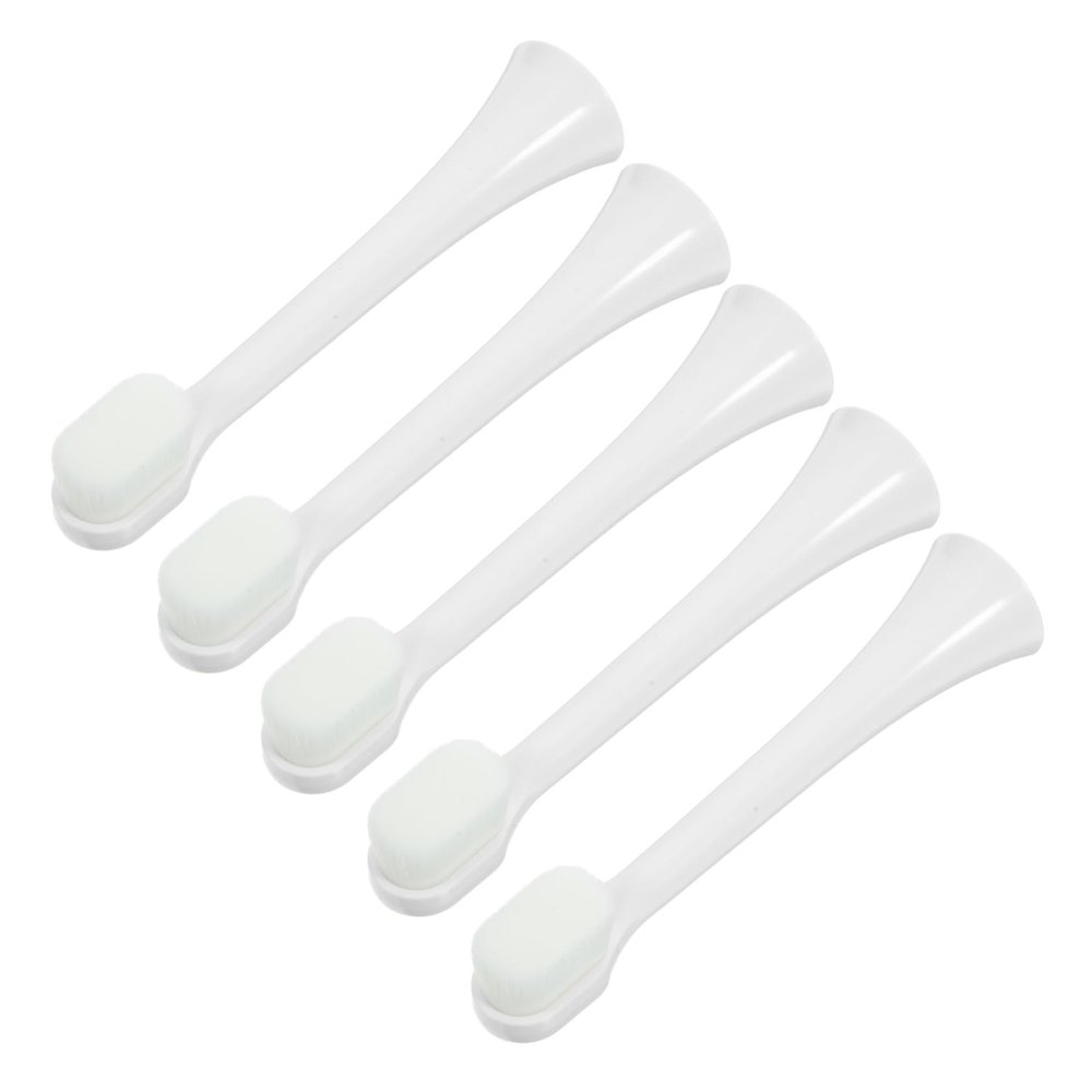 WEKAMOS 5-Piece Soft Replacement Electric Toothbrush Heads, Compatible with Universal Series