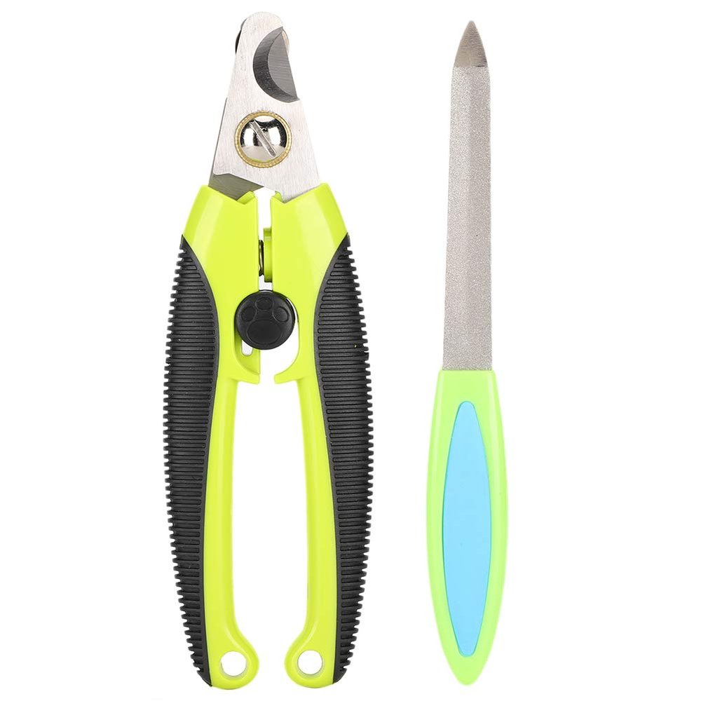 Cufaee Dog Nail Clipper and Trimmer Set with Nail File