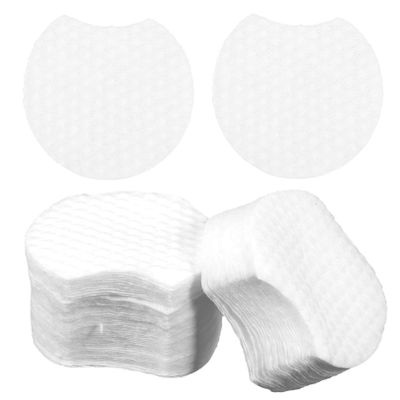 DECOMELODY 900 White Nonwoven Facial Pads, Round Makeup Remover Pads, Moisturizing and Portable, for Women and Girls
