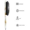 Mexpekil Massage Hair Brush for Women and Men, Detangling Paddle Brush for Wet or Dry Hair, Soft Air-Cushion Comb, White Daisies and Honeybees view 4