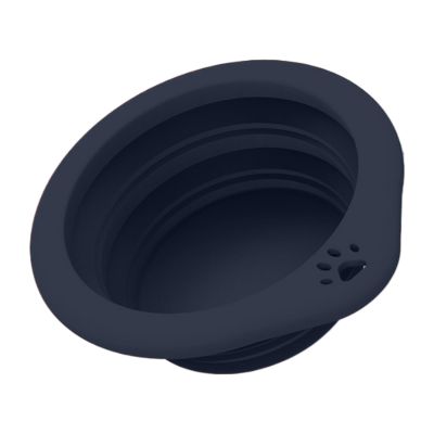 Foldable Dog Bowl, 300 ml, Portable Silicone