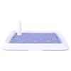High-Fence Dog Potty Tray for Small Dogs and Puppies, Blue view 1