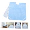 Cooling Mattress for Care Beds with Hole, Silk, Blue view 2