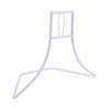 FONDOTIN White Iron Hamster Wheel Stand, Durable and Stable Holder for Small Pets view 1
