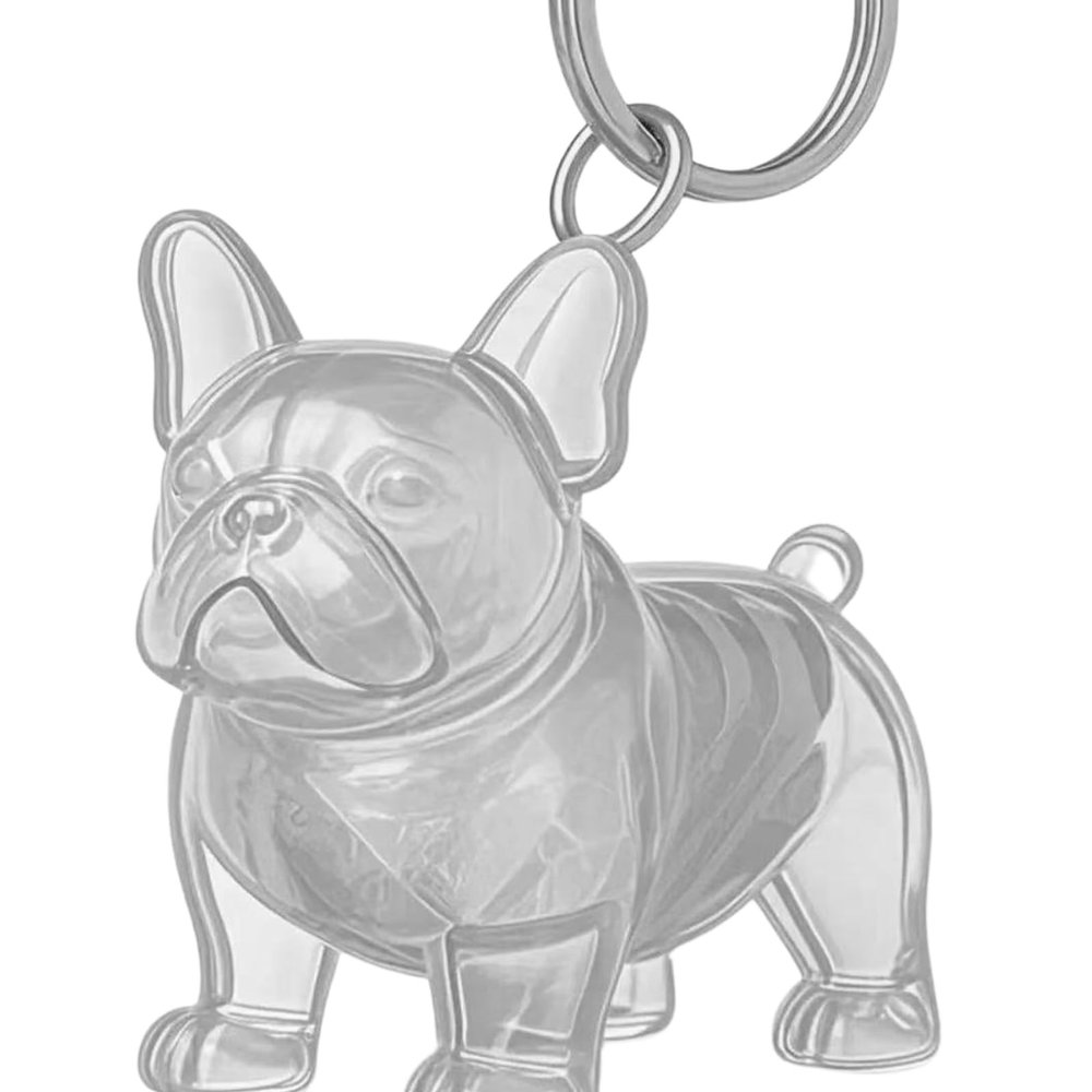 LUOFENG Dog-Shaped Memorial Keychain