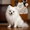 LUOFENG Dog-Shaped Memorial Keychain view 3