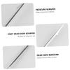3-Piece Tungsten Steel Pedicure Scraper Set for Feet view 4