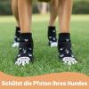 GakQll 2 Pairs Double-Sided Anti-Slip Dog Socks with Adjustable Straps - Soft Paw Protection for Indoor Use (Size M) view 4