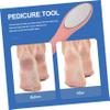TOYZFRIENDY Nano Glass Foot File for Gentle Callus Removal with Ergonomic ABS Handle view 2
