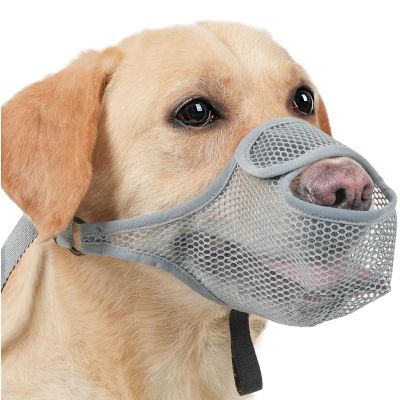 Dog Muzzle | Adjustable, Safe, Breathable, and Washable