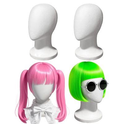 Bavokon Wig Display Head Model Holder, Realistic Stand