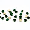 1,440 Dark Green Pointed-Back Rhinestones for Nail Art, 4.7 mm view 1