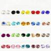 1,440 Dark Green Pointed-Back Rhinestones for Nail Art, 4.7 mm view 3
