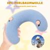 SongBuydn Valerian Pillows for Cats, Catnip Pillows, 2 U-Shaped Cushions and 1 Chew Toy view 4