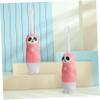 COLLBATH Kids Electric Toothbrush with Soft Bristles, IPX7, 22,000/min, Ages 3–12, Includes 2 Brush Heads (Pink) view 2