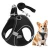 ATBUSS Mesh Dog Harness with Leash, Adjustable and Reflective view 1