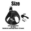 ATBUSS Mesh Dog Harness with Leash, Adjustable and Reflective view 2