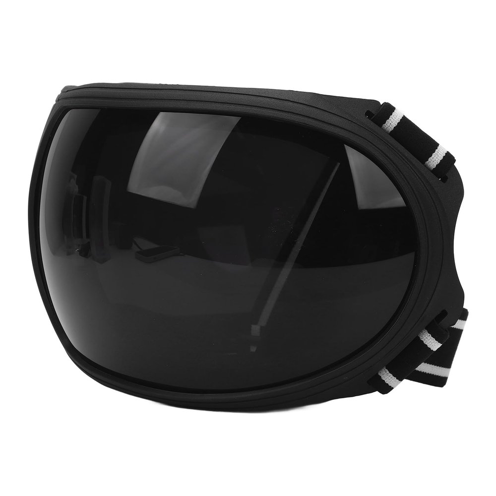UPALDHOU Windproof, Sand-Resistant Protective Sport Horse Goggles with Premium Lens, Soft Sponge and Adjustable Strap, Gray