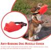 Adjustable Dog Muzzle, Anti-Bite, Anti-Bark, Eating Prevention, Small to Large view 3