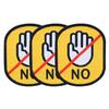 ATBUSS 3-Pack Non-Touch Pet Identification Stickers view 1