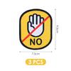 ATBUSS 3-Pack Non-Touch Pet Identification Stickers view 2