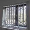 White Window Safety Locks, Foldable Indoor Safety Bar view 1
