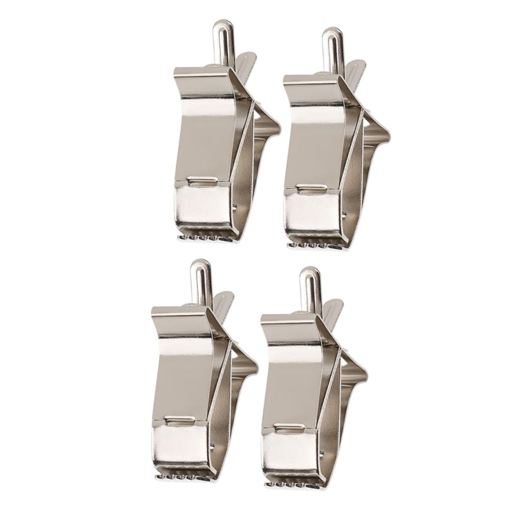 Practical Bird Food Clips for Fruit and Vegetables, 4-Piece Stainless Steel Set