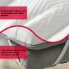 Black Lash Bed Pad with Face Hole for Tattoo and Facial Care, Portable 70 x 190 cm, Acupuncture and Physiotherapy Mattress view 3