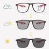 Generic Reading Glasses for Men and Women, Sporty Blue-Light-Blocking TR90 Frame, Lightweight and Comfortable (Gray/Orange, 2.5x) view 4