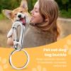 Dog Tag Clips - 4-Piece Identification Tag Clips with Rings view 4