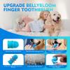 BellyBloom Cat Finger Toothbrush for Medium to Large Dogs view 3