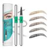 Waterproof Microblading Eyebrow Pencil with 4-Prong Tip, Light Brown view 1