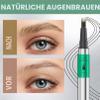 Waterproof Microblading Eyebrow Pencil with 4-Prong Tip, Light Brown view 3