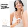 VILLFUL 100-Piece Wax Applicator Sticks for Face and Body Hair Removal, Flat Spatula Ends view 4