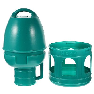Supvox 5 L Plastic Pigeon Water Dispenser with Round, Portable Design for Home and Zoos