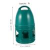 Supvox 5 L Plastic Pigeon Water Dispenser with Round, Portable Design for Home and Zoos view 2